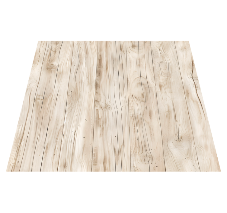 Alfombra vinílica comedor madera clara para mesa - TenVinilo