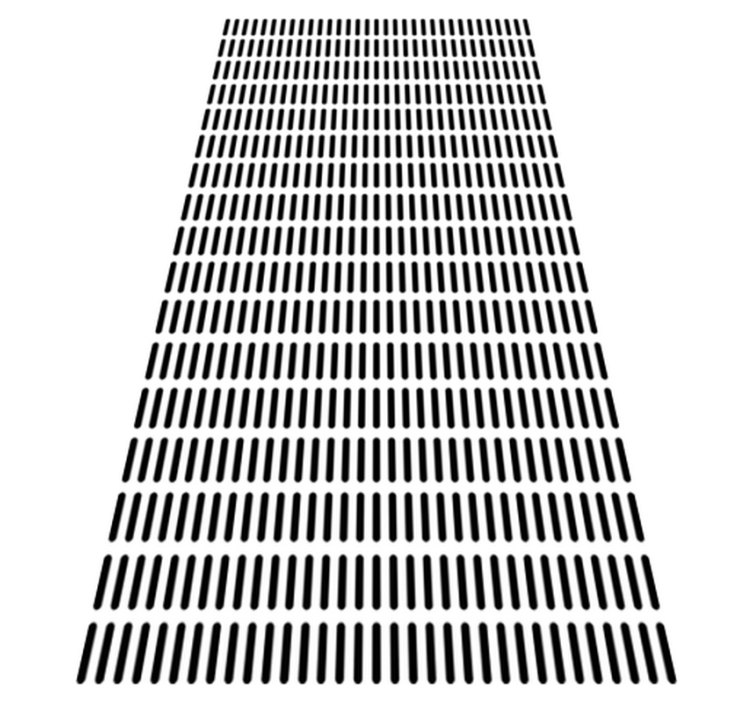 Alfombra vinílica baño líneas minimalistas - TenVinilo