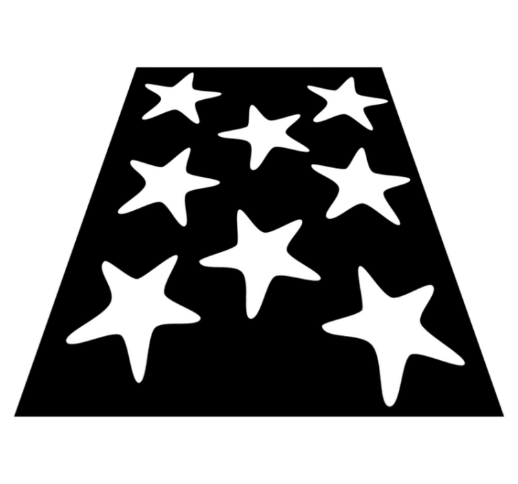 Alfombra vinílica baño estrellas de mar - TenVinilo