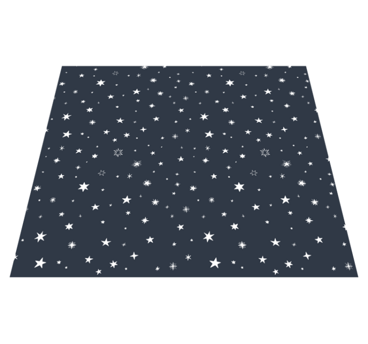 Alfombra vinílica estrellas cielo nocturno - TenVinilo