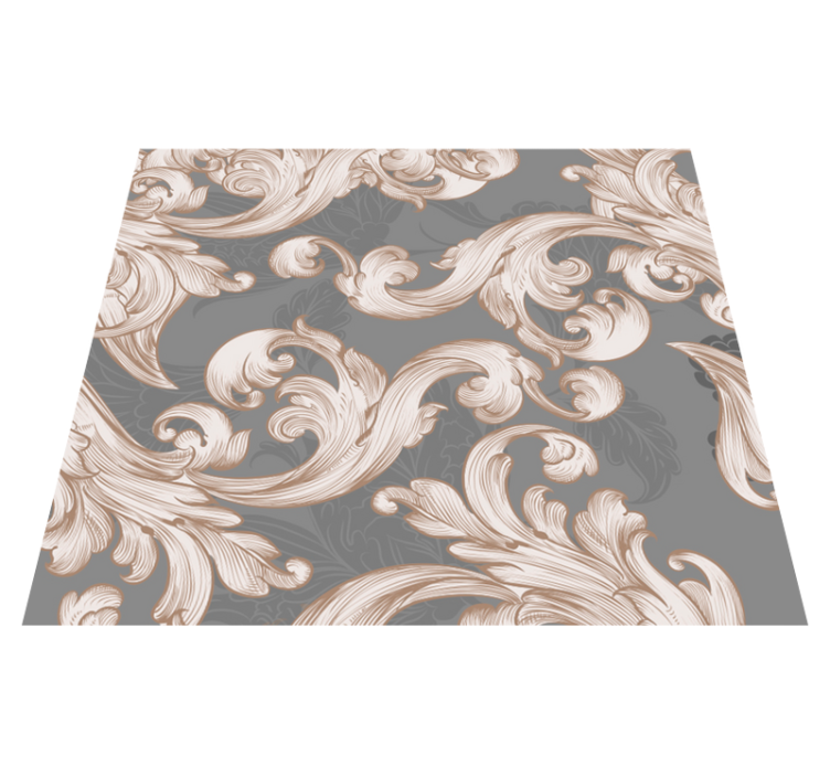 Alfombra vinílica dormitorio gris bello - TenVinilo