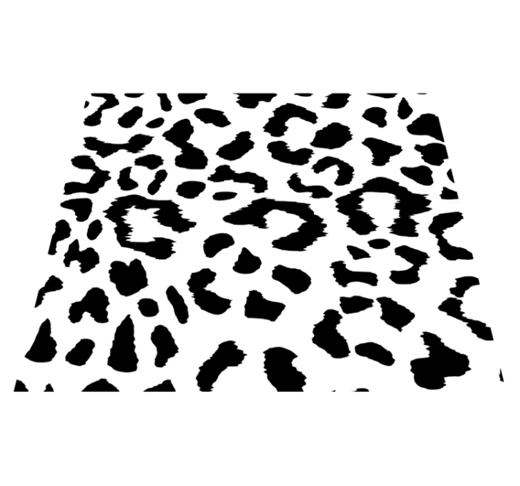 Alfombra vinílica dormitorio estampado leopardo - TenVinilo