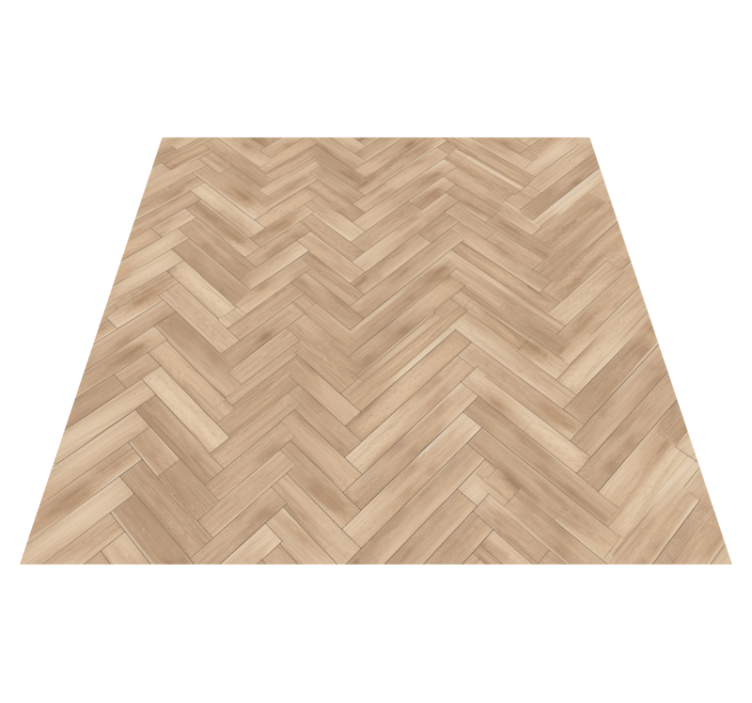 Alfombra vinílica dormitorio textura madera clara - TenVinilo