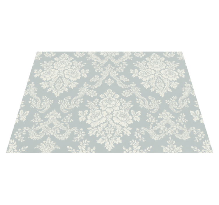 Alfombra vinílica dormitorio estilo vintage - TenVinilo