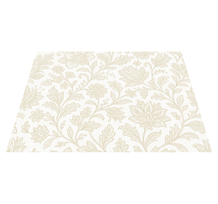 Alfombra vinílica dormitorio bohemia decorativa - TenVinilo