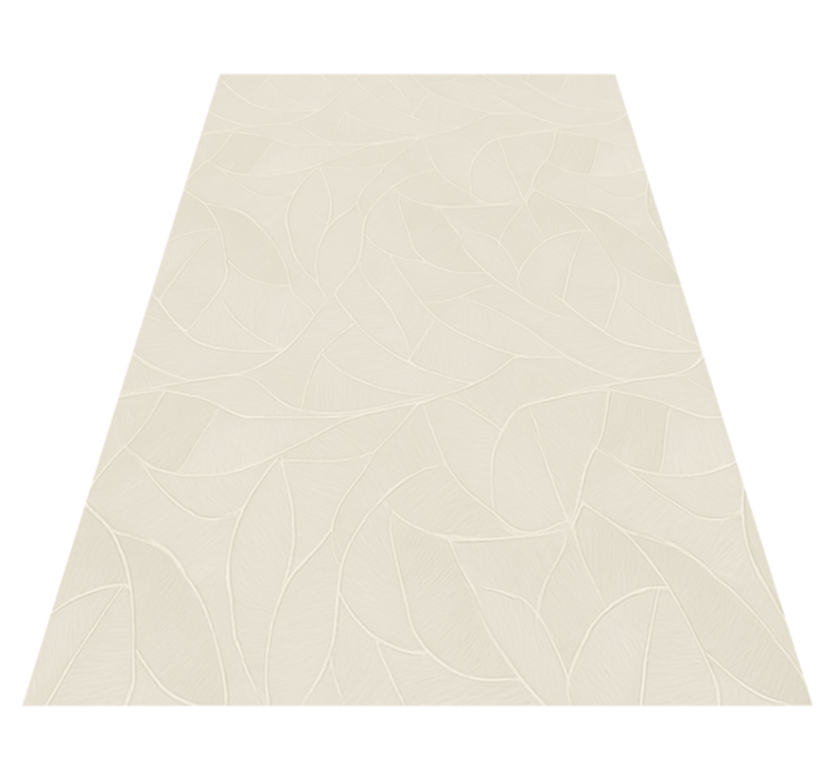 Alfombra vinílica dormitorio diseño floral suave - TenVinilo