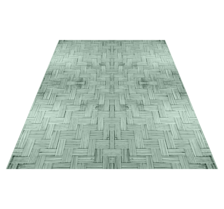Alfombra vinílica geométrica cuadrado estructurado - TenVinilo