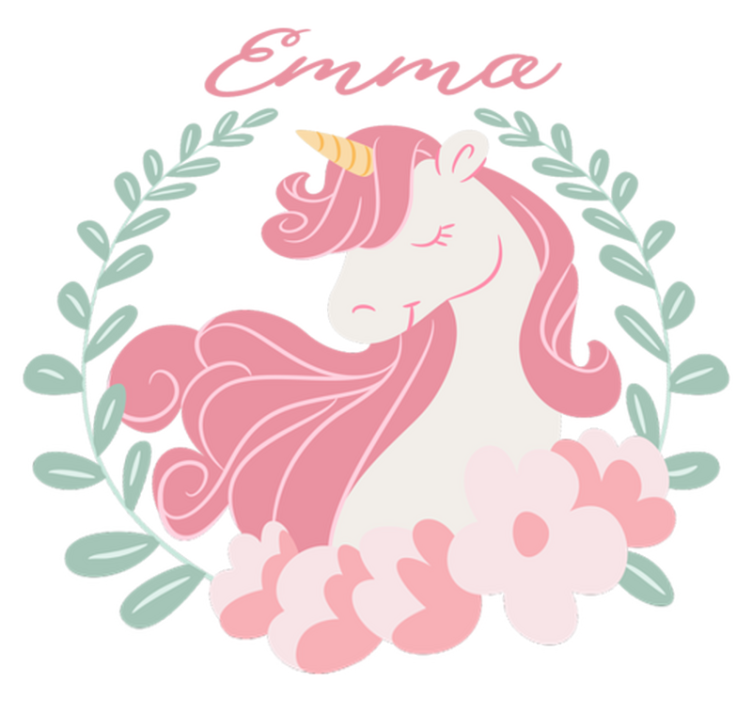 Alfombra vinílica infantil princesa unicornio sofía - TenVinilo
