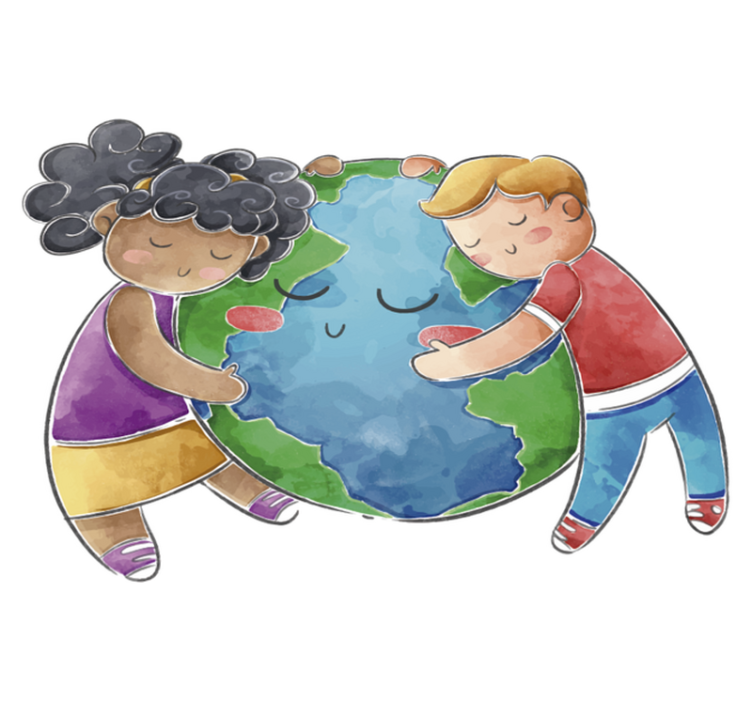 Alfombra vinílica infantil globo para niños - TenVinilo