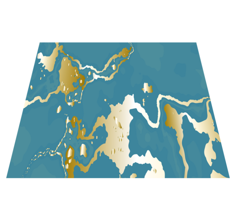 Alfombra vinílica baño con diseño mármol moderno - TenVinilo