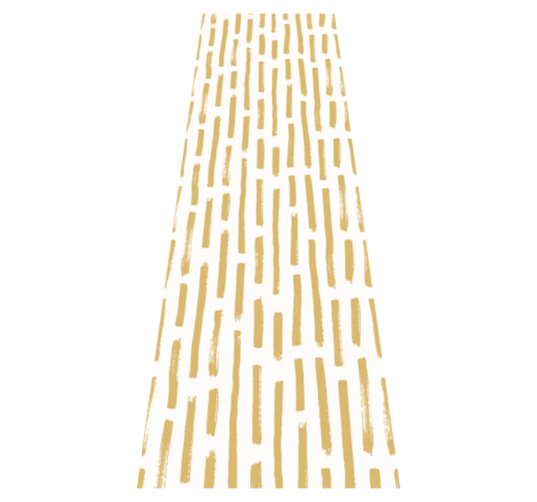 Alfombra vinílica baño trazos modernos marrones claros - TenVinilo