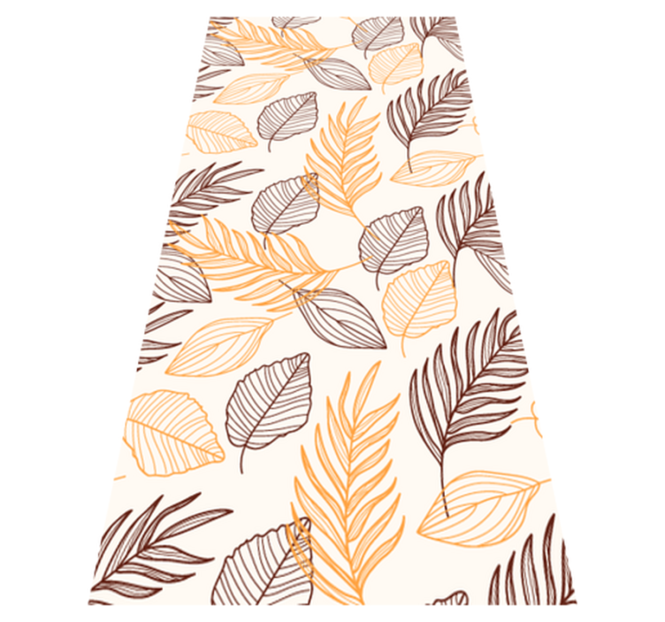 Alfombra vinílica baño diseño de cereal dorado - TenVinilo