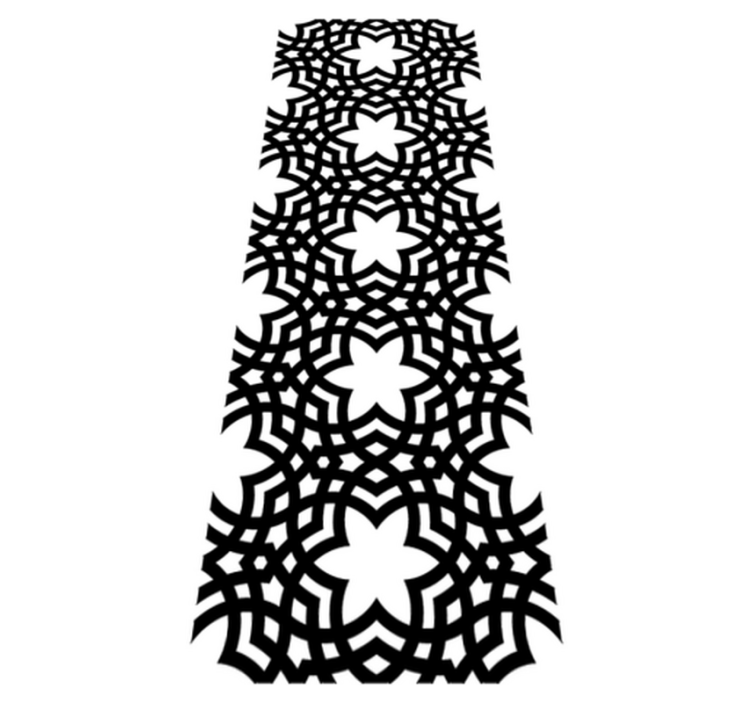 Alfombra vinílica baño vinilo decorativo saracena - TenVinilo