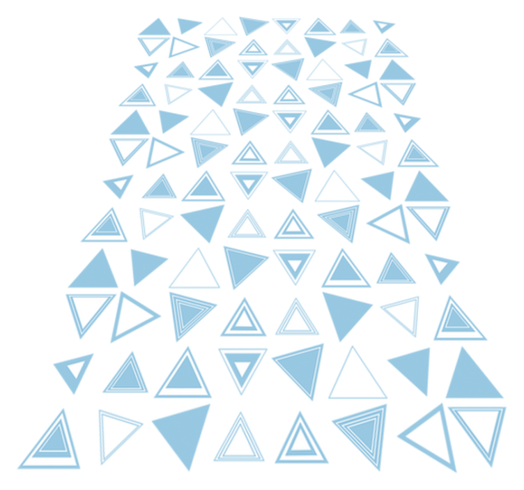 Alfombra vinílica baño adhesivo para azulejo triángulo - TenVinilo