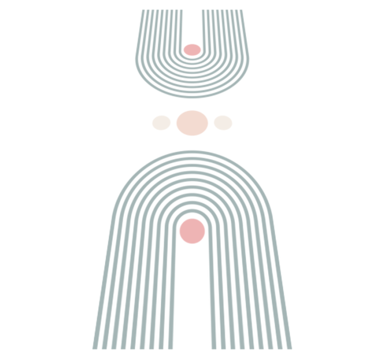 Alfombra vinílica baño diseño abstracto minimalista - TenVinilo