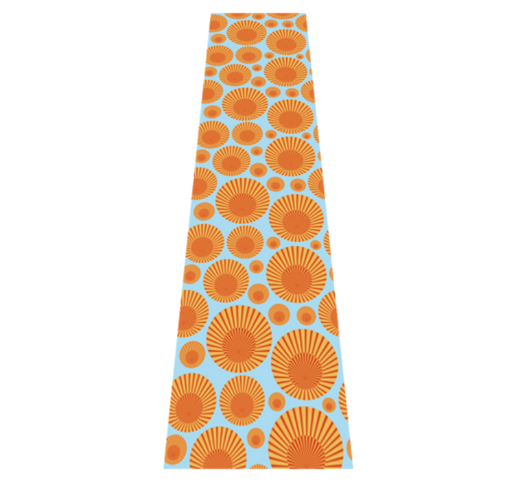 Alfombra vinílica cocina frigorífico soleado 70's - TenVinilo