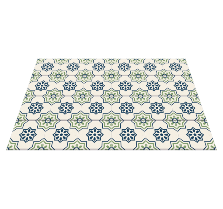 Alfombra vinílica cocina adhesivo de azulejos - TenVinilo