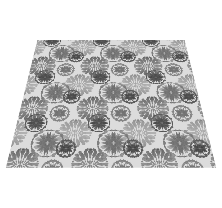 Alfombra vinílica oficina ilusión pintada gris - TenVinilo