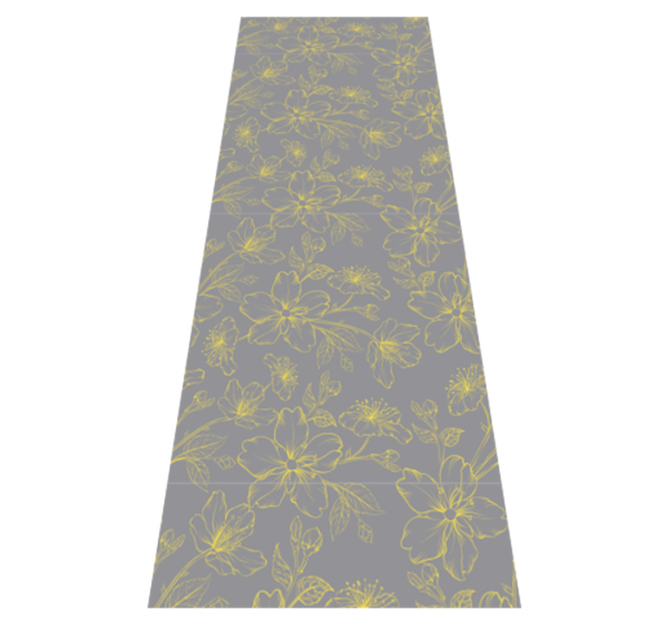 Alfombra vinílica dormitorio pantone floral 2023 - TenVinilo