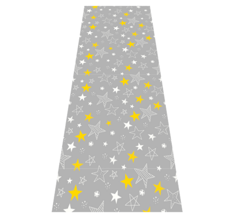 Alfombra vinílica dormitorio estrellas pantone - TenVinilo