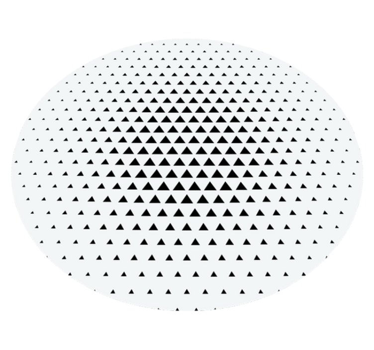 Alfombra vinílica minimalista triangulos - TenVinilo