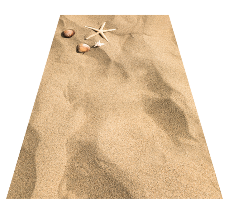 Alfombra vinílica entrada textura piedra verano - TenVinilo