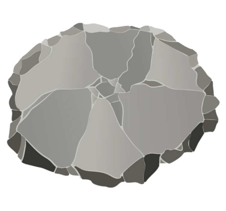 Alfombra vinílica textura de diferentes piedras - TenVinilo