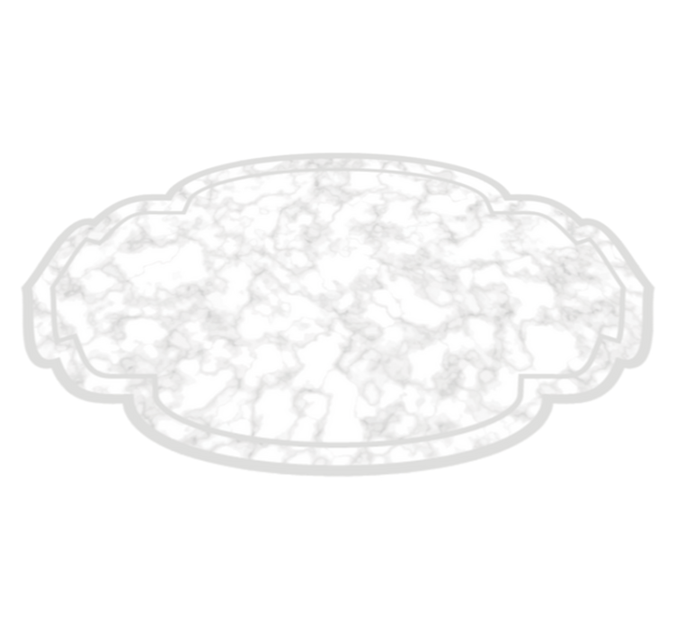 Alfombra vinílica imitación mármol forma de nubes de mármol - TenVinilo