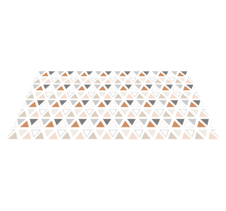 Alfombra de vinilo geométrica Triángulo nórdico - TenVinilo