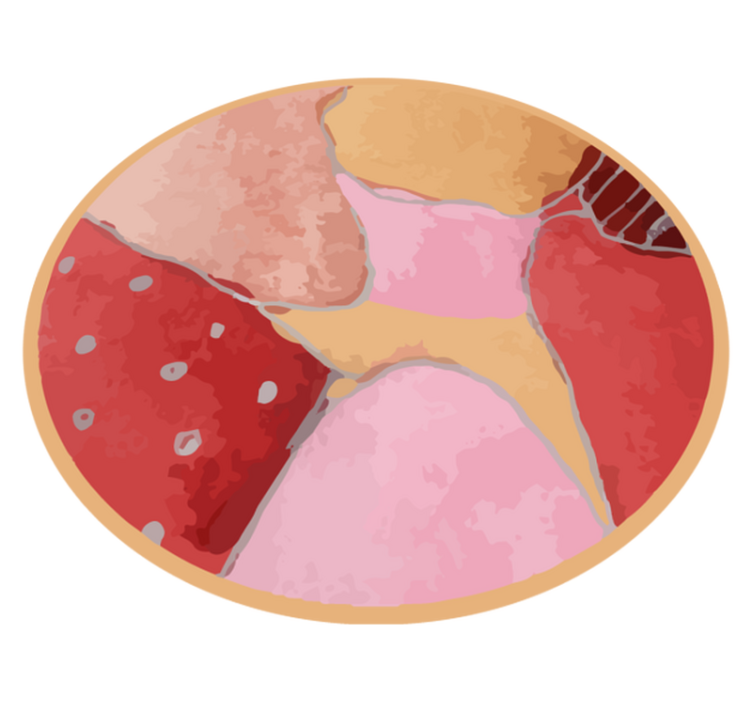 Alfombra vinílica recibidor motivos florales vibrantes - TenVinilo