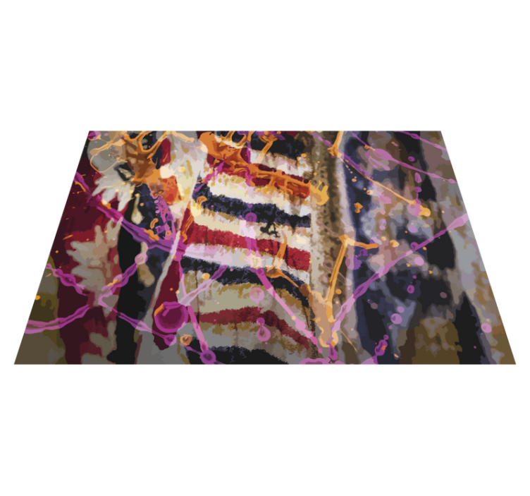 Alfombra vinílica textura flujo de color abstracto - TenVinilo