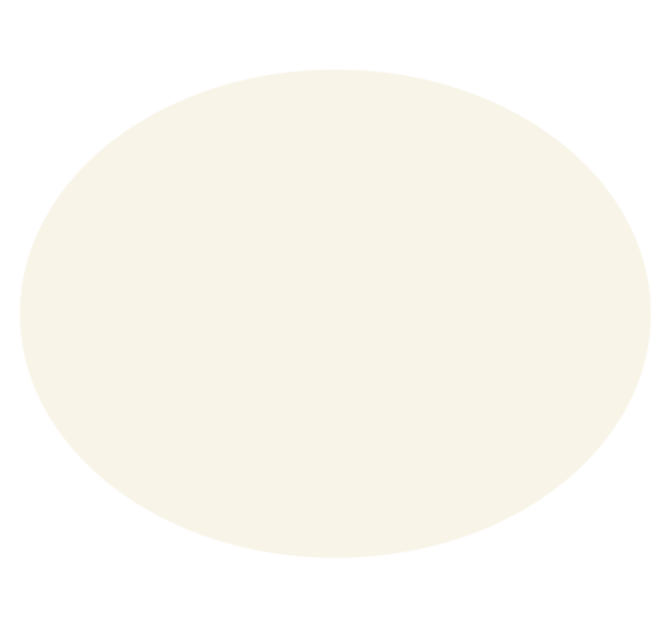 Alfombra vinílica redonda crema suave - TenVinilo