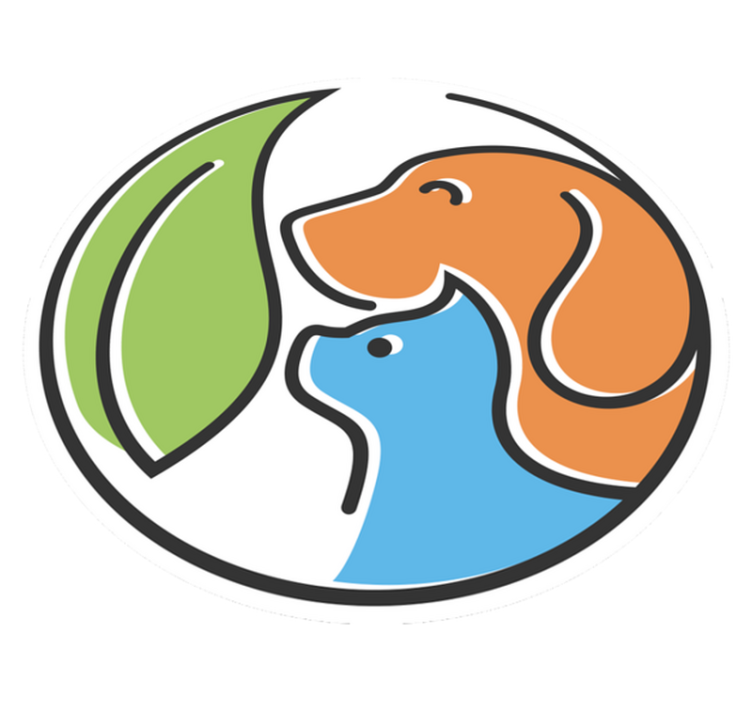 Aflombra vinílica animales Iconos de perros y gatos - TenVinilo