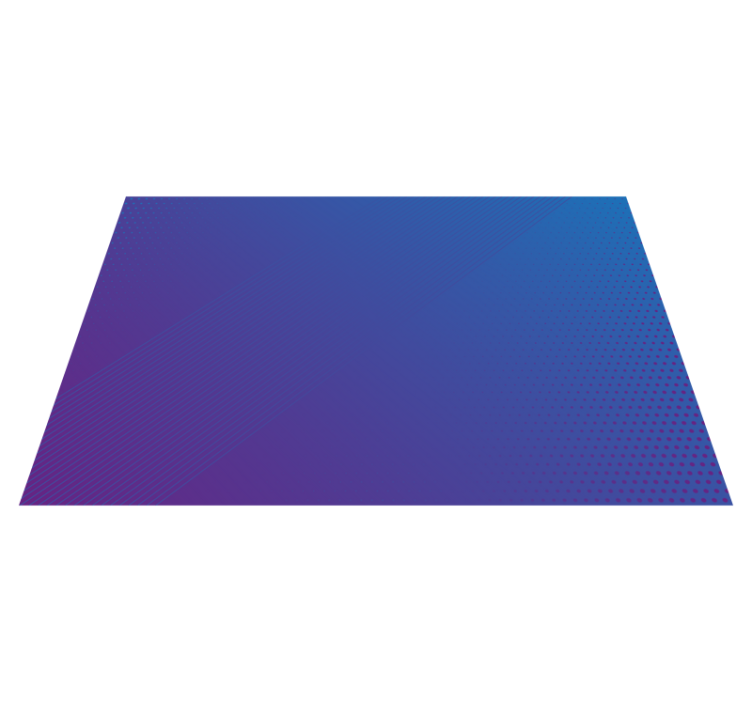 Alfombra vinílica moderna patrón azul degradado - TenVinilo