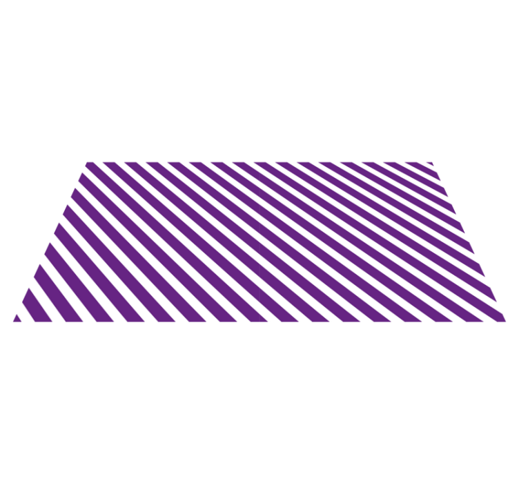 Alfombra vinílica rayas camino a rayas moradas - TenVinilo