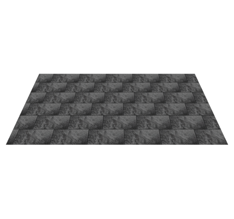 Alfombra vinílica imitación piedra patrón estilo carbón - TenVinilo