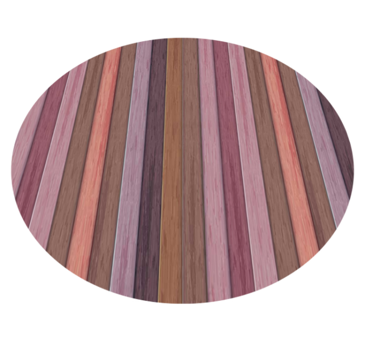 Alfombra vinílica imitación madera rayas diagonales moradas - TenVinilo