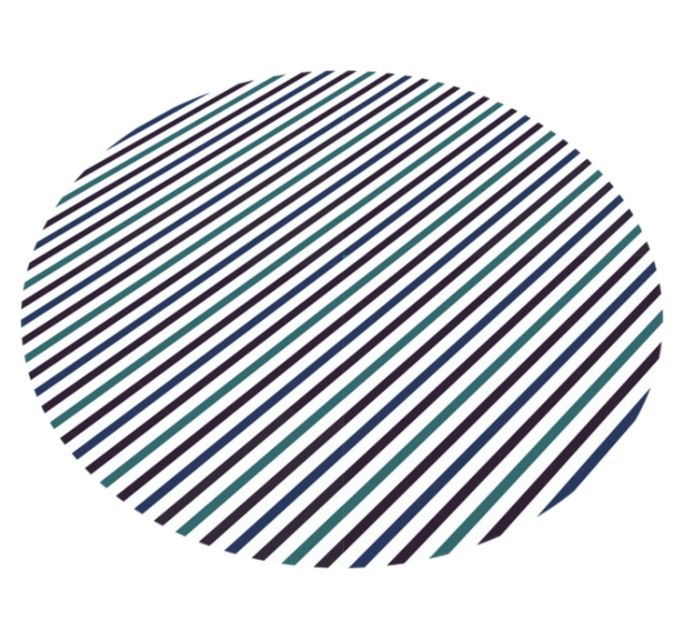 Alfombra vinílica rayas gris y verde - TenVinilo