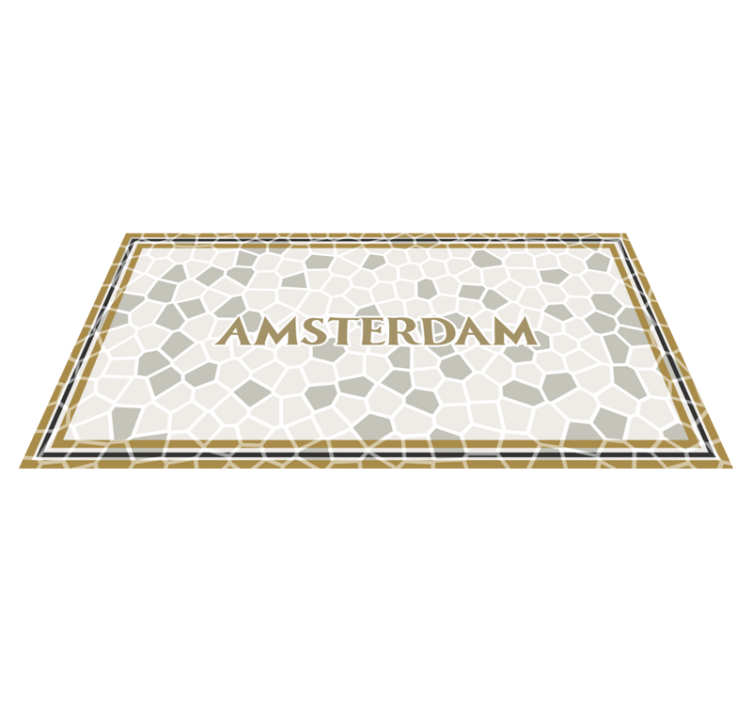 Alfombra vinílica mosaico mosaico de ámsterdam - TenVinilo