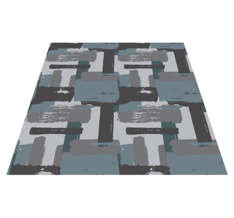 Alfombras vinílicas modernas Bloques pintados de colores claros - TenVinilo