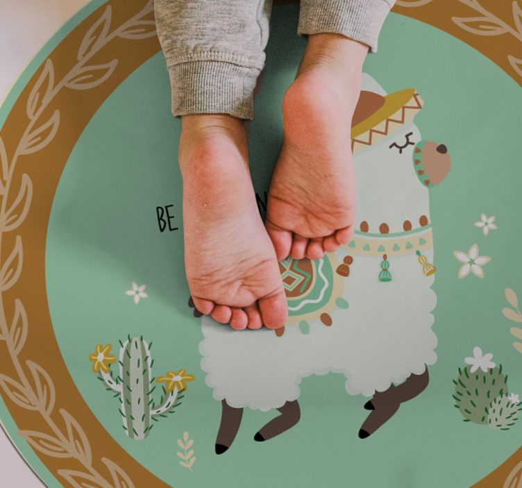 Alfombra vinílica animales ser llamativo - TenVinilo