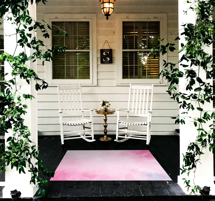 Alfombra vinílica textura acuarela degradada - TenVinilo