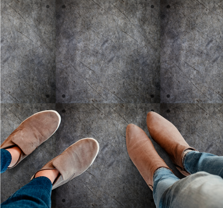 Alfombra vinílica infantil diseño abstracto de mármol - TenVinilo