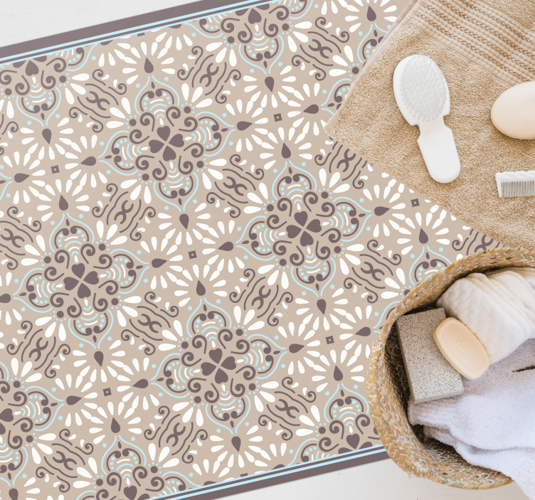 Alfombras de vinilo de azulejos de mosaico - TenVinilo