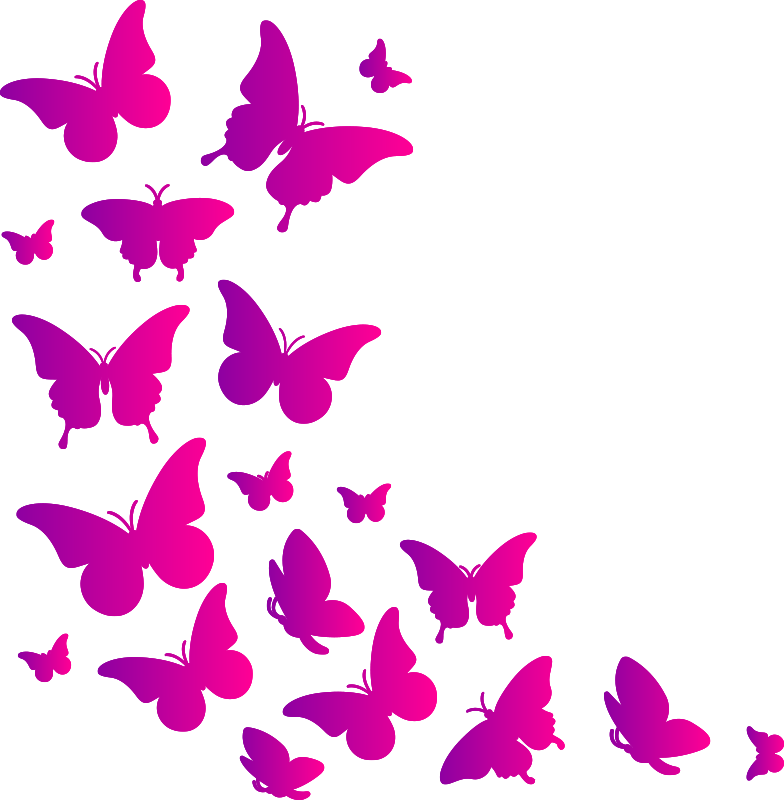 Alfombra vinílica animales mariposa de ventana - TenVinilo