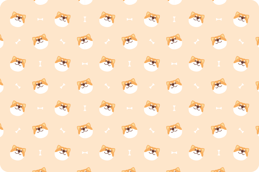 Alfombra vinílica animales cara de perro lindo - TenVinilo