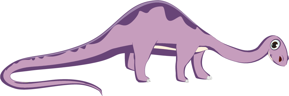 Alfombra vinílica animales dinosaurio amistoso - TenVinilo