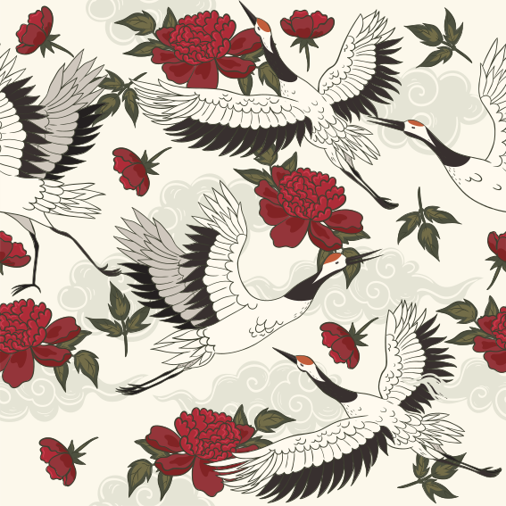 Alfombra vinílica flores tonos tierra relajantes - TenVinilo