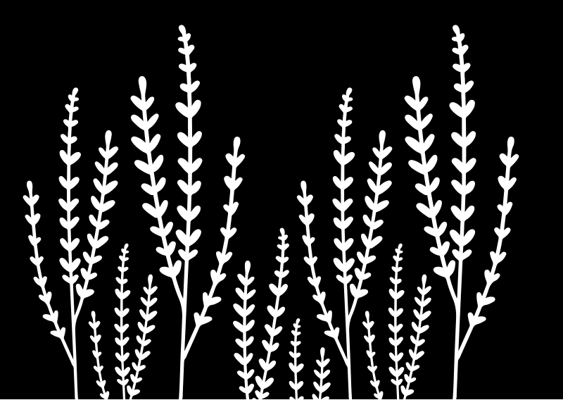 Alfombra vinílica baño picos en blanco y negro - TenVinilo