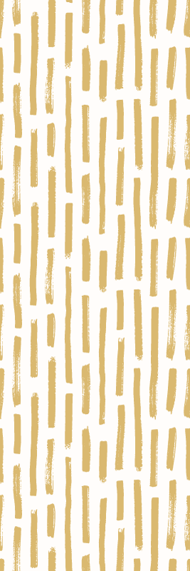 Alfombra vinílica baño trazos modernos marrones claros - TenVinilo